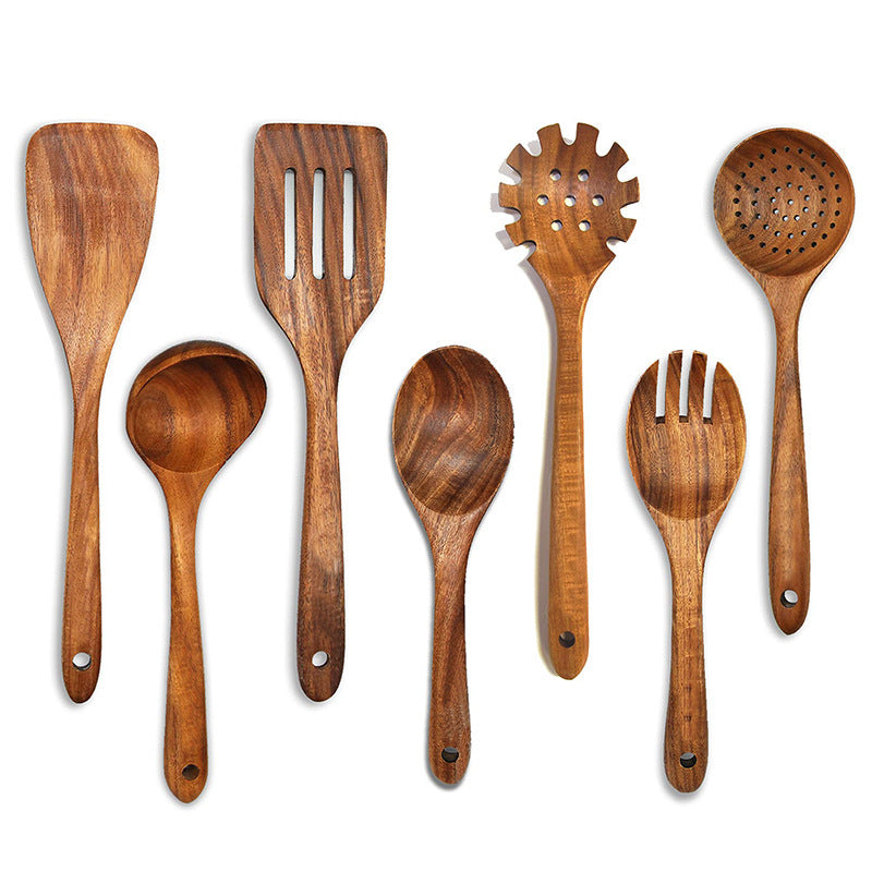 PureGrain™ Teak Kitchen Tool Set