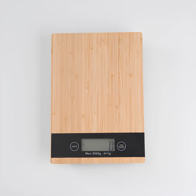 PureMeasure™ Bamboo Digital Kitchen Scale